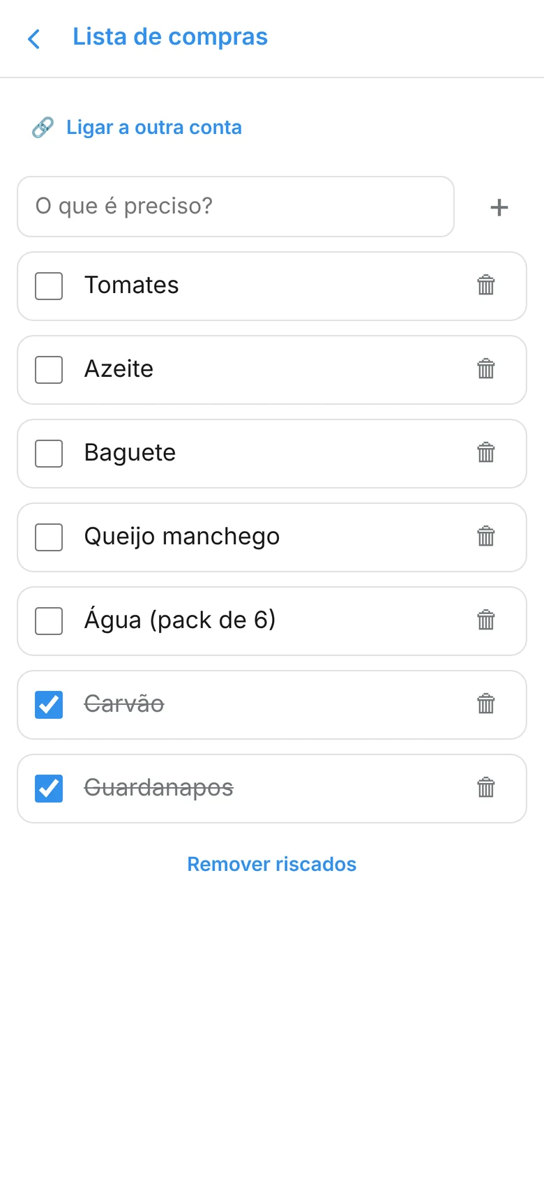 Lista de compras